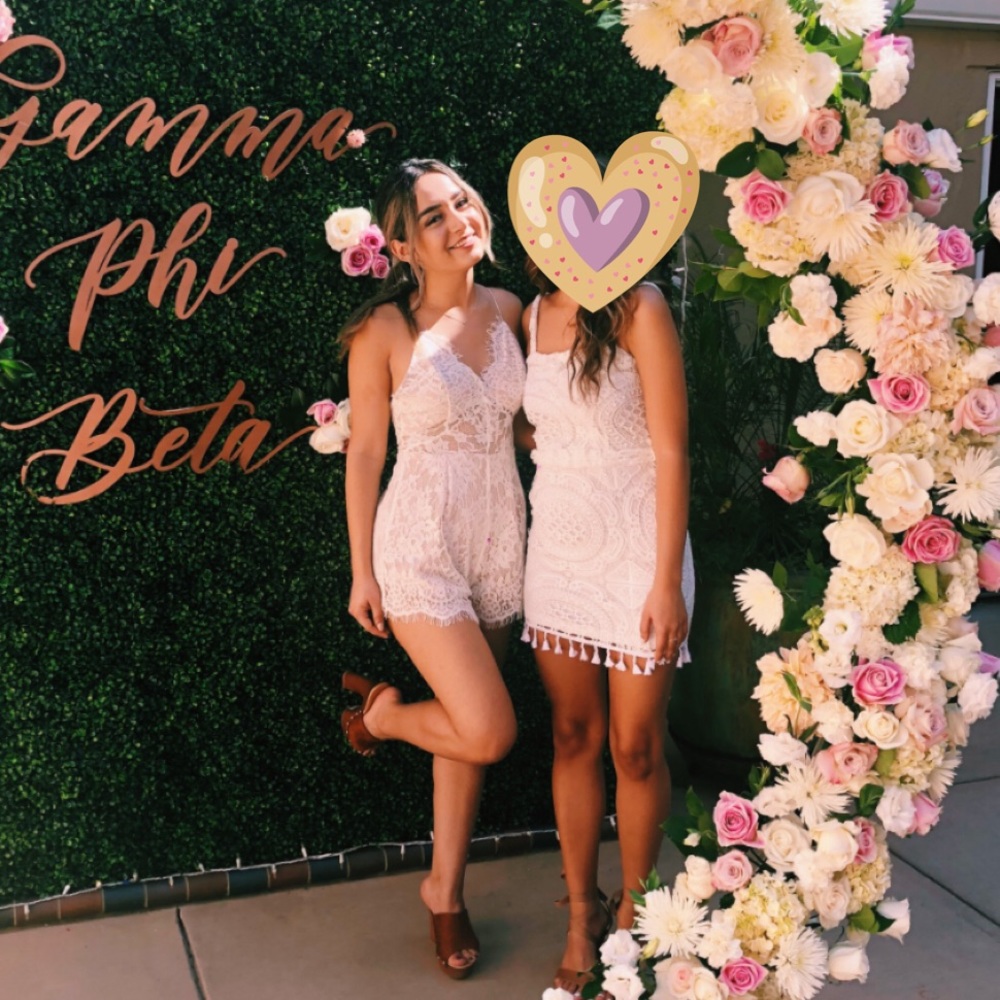 White Lace Romper